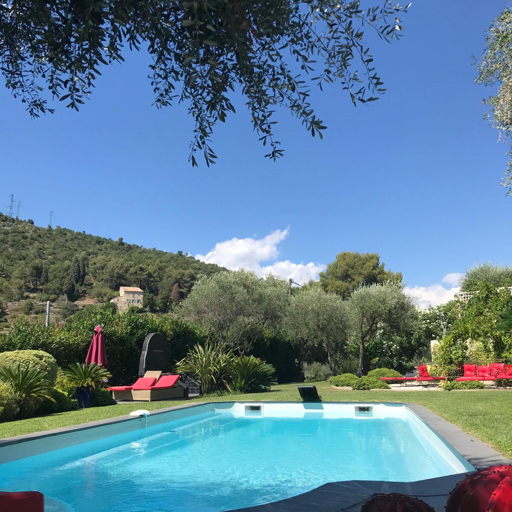 מלון La Roquette-sur-Var Mas De Provence En Riviera מראה חיצוני תמונה