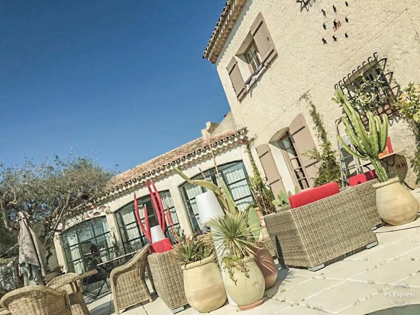 מלון La Roquette-sur-Var Mas De Provence En Riviera מראה חיצוני תמונה